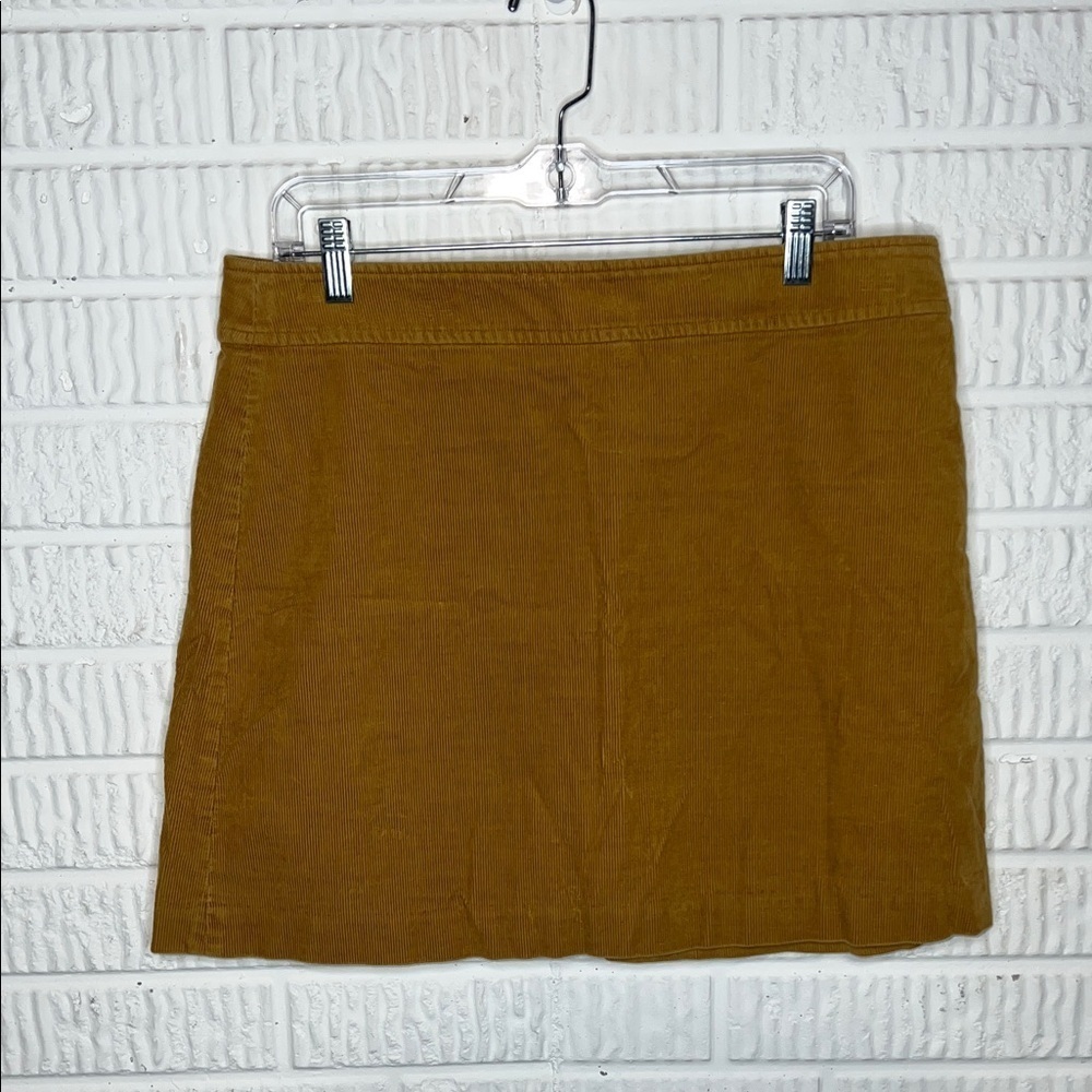J.Crew Mercantile Classic Tan Women's Skirt Corduroy